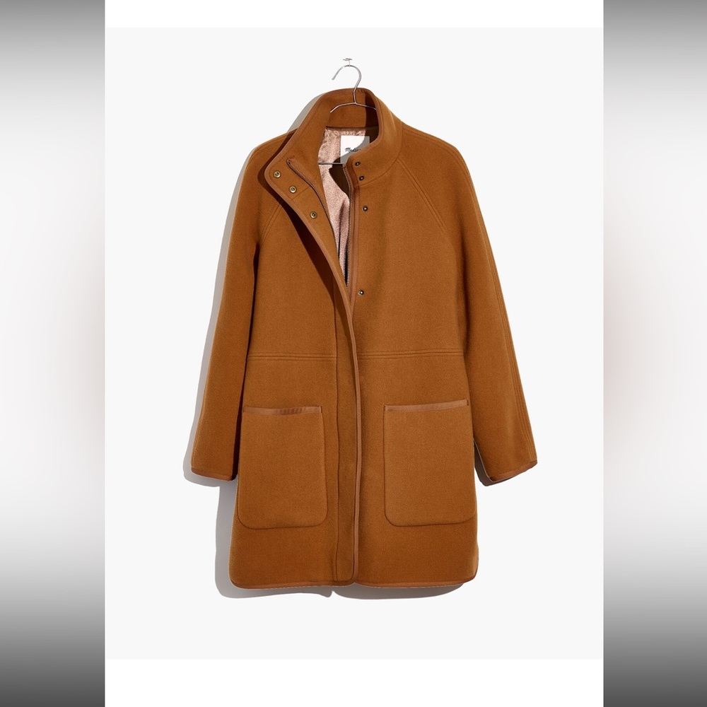 Madewell Cocoon Coat Jacket Boyfriend Oversized